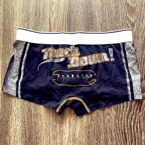 DIESEL Rare NFL NCAA Football Touch Down! Fetish Ass Men Underwear Trunks Briefs